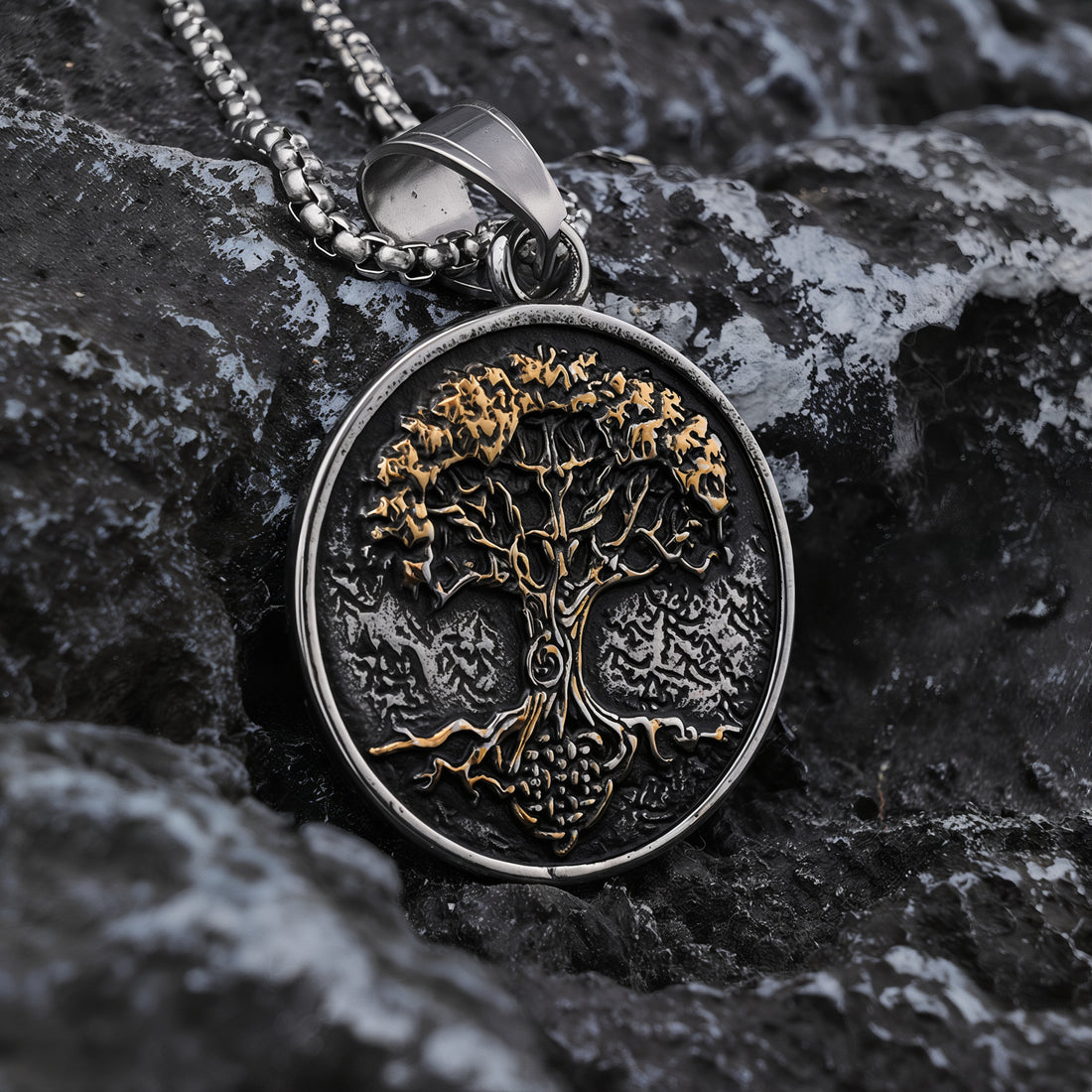 tree of life necklace for men